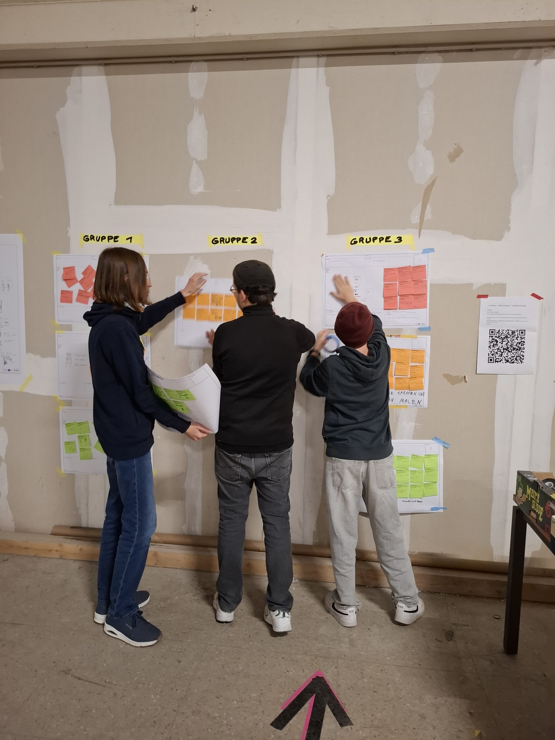 Teilnehmende beim Workshop 1 Problem - 1000 Lösungen im CampusVäre Dornbirn, November 2025