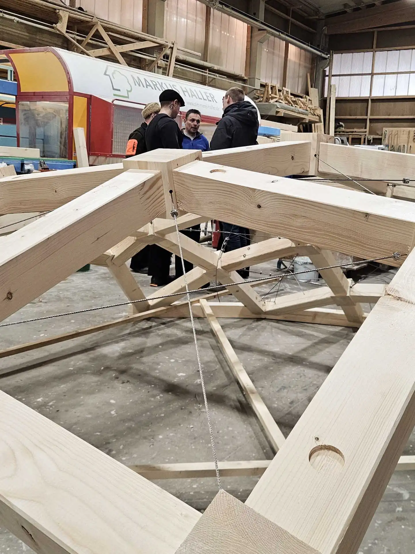 walz40 pilotaktion gitterschale konstruktion